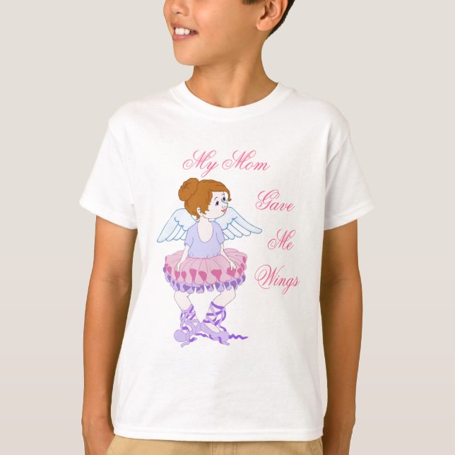 Mom's Wings T-Shirt (Front)