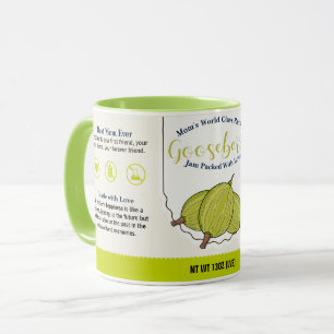 Mom's World Class Gooseberry Love Jam Mug