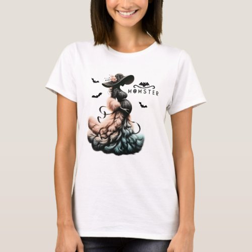 Momster Baby Announcement _ Halloween Themed T_Shirt