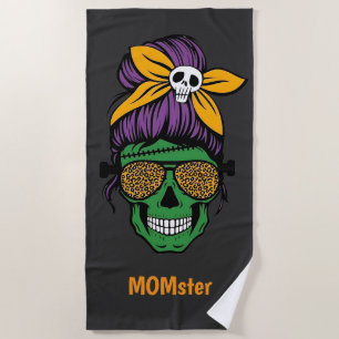 MOMster Beach Towel