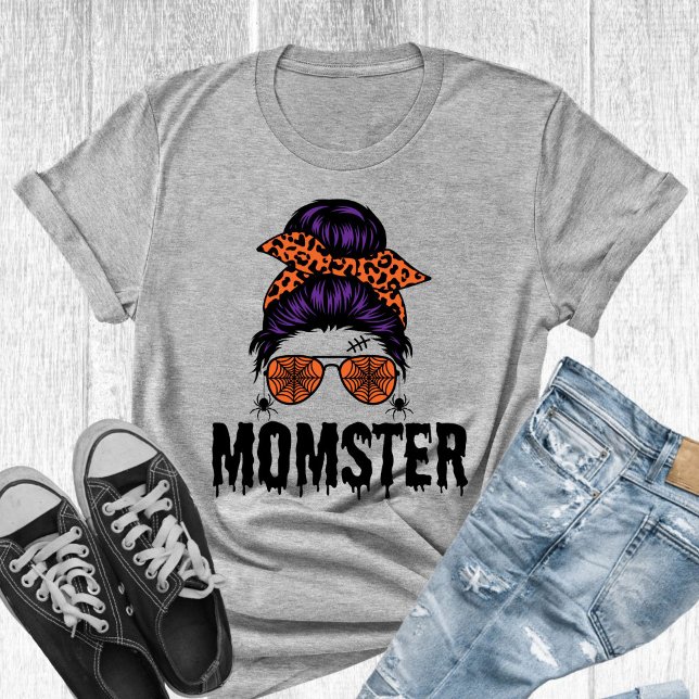 Momster Halloween Tshirt, Sweatshirt Gift for Mom T-Shirt (Creator Uploaded)