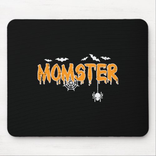 Momster Mom Mommy Matching Family Halloween Costum Mouse Pad