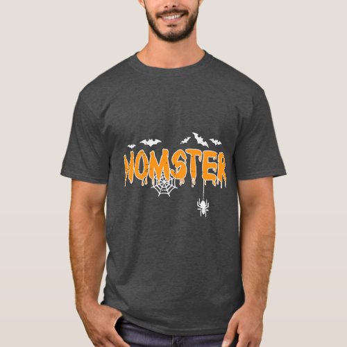 Momster Mom Mommy Matching Family Halloween Costum T_Shirt