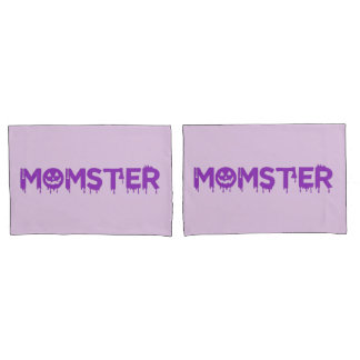 Momster Purple Version Pillow Case