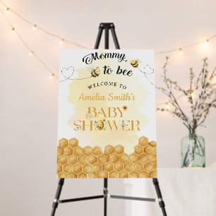 Momy To Bee Baby Shower Foam Boards