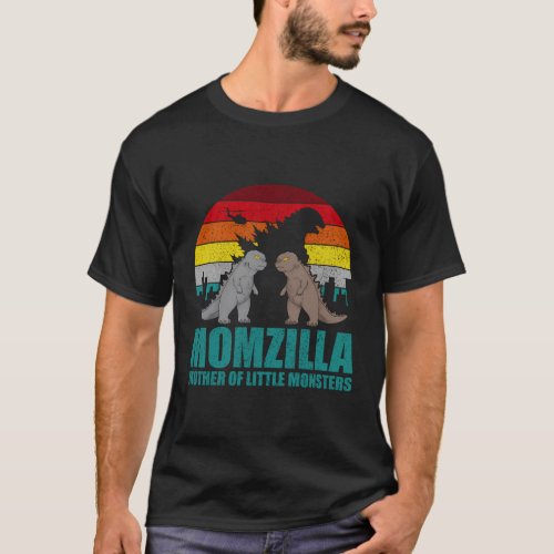 Momzilla Mother Of Little Monsters T_Shirt