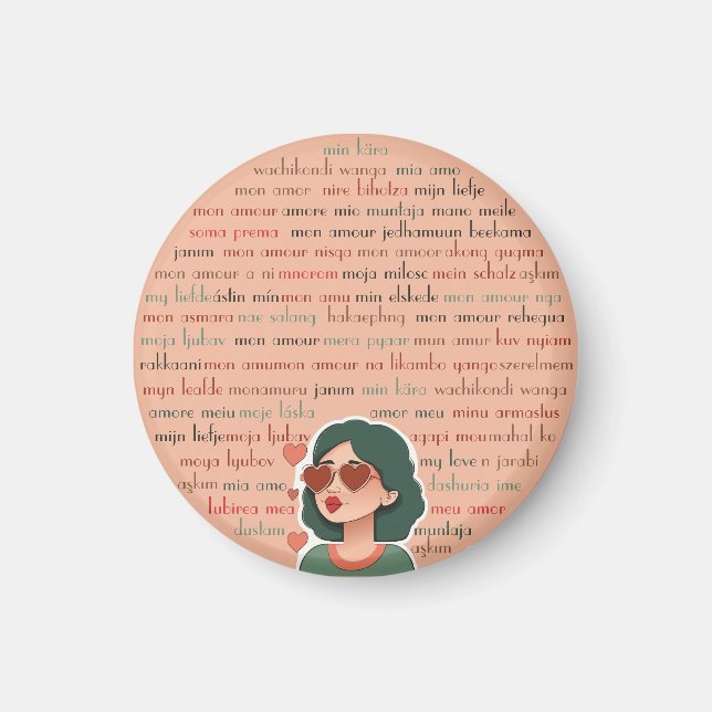 Mon Amour Magnet (Front)