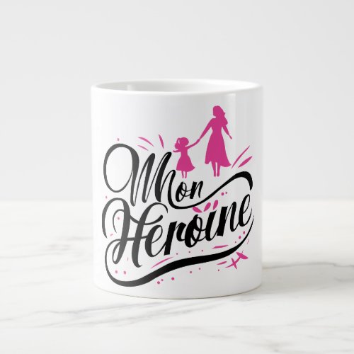 Mon Hrone _ Duo Maman  Bb Giant Coffee Mug