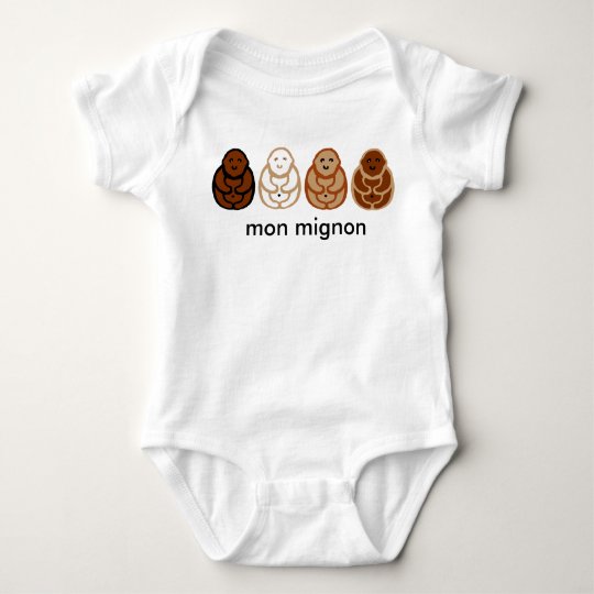 Mon mignon baby bodysuit