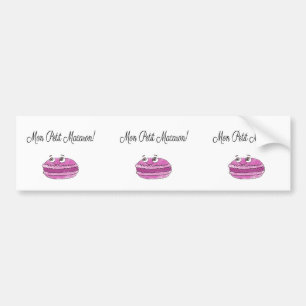 Mon Petit Macaron Bumper Sticker