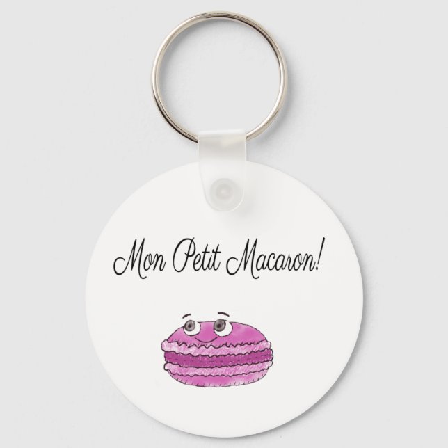 Mon Petit Macaron Keychain (Front)