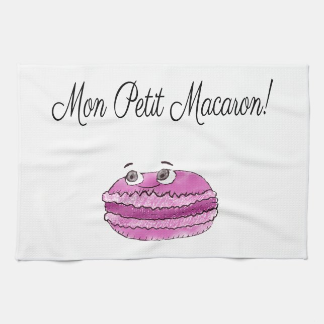 Mon Petit Macaron Towel (Horizontal)