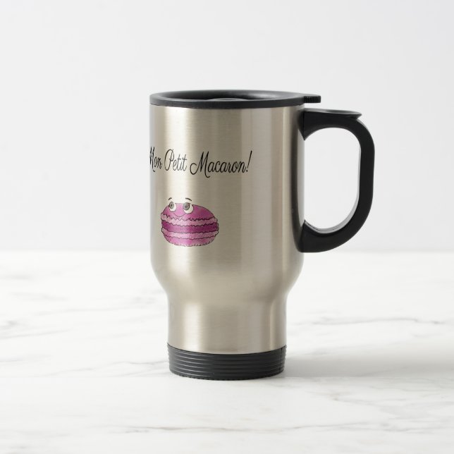 Mon Petit Macaron Travel Mug (Right)