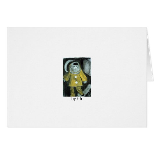 mon petit pierrot cards (Front Horizontal)