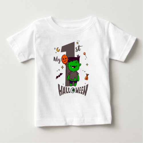 Mon premier Halloween Baby T_Shirt