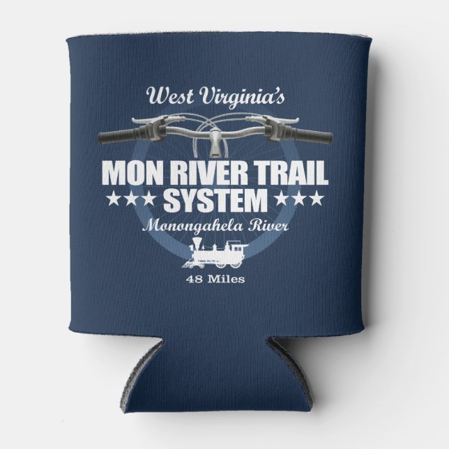 Mon River Trail (H2) Can Cooler (Front)