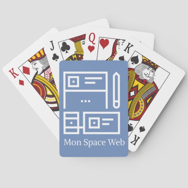 Mon Space Web Poker Cards (Back)