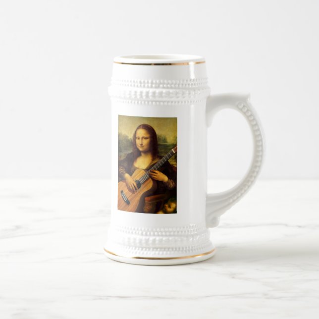 Mona Guitar Beer Stein (Right)