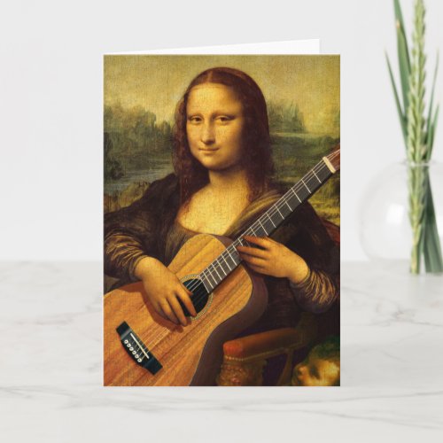 Mona Guitar Card