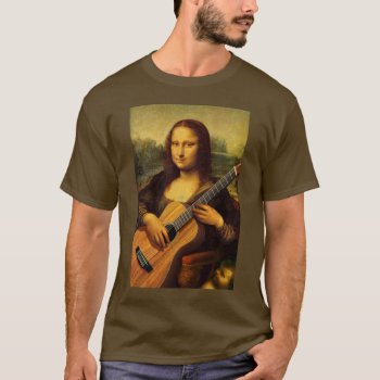 Mona Guitar T-shirt by kbilltv at Zazzle