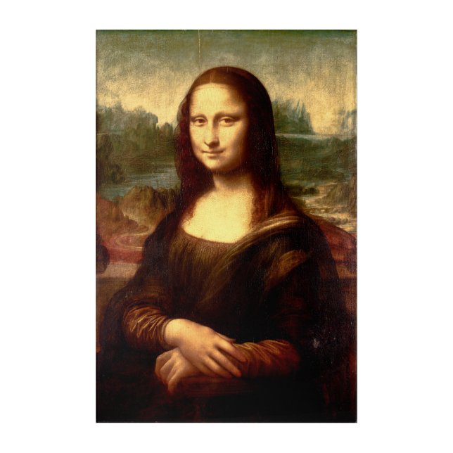 Mona Lisa Acrylic Print (Front)