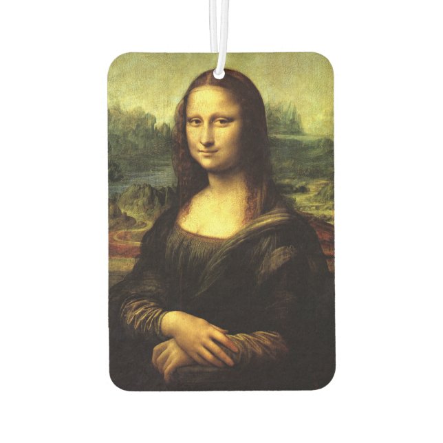 Mona Lisa Air Freshener (Back)