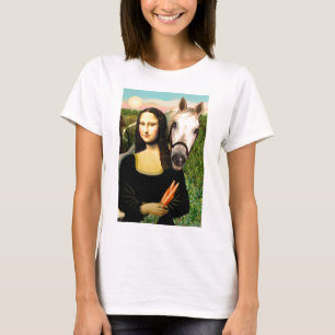 Mona Lisa and her Arabian Horse T-Shirt