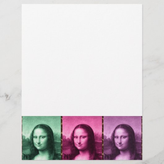 Mona Lisa Animal Print Green Pink Purple (Front)