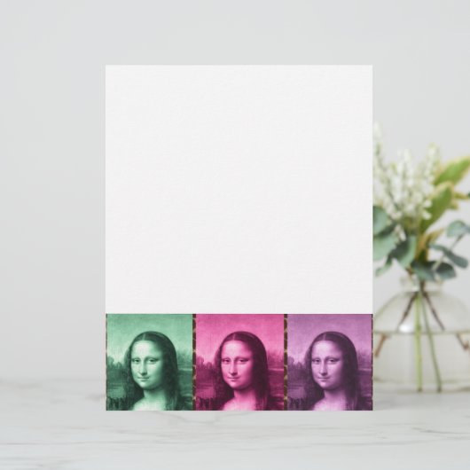 Mona Lisa Animal Print Green Pink Purple (Standing Front)