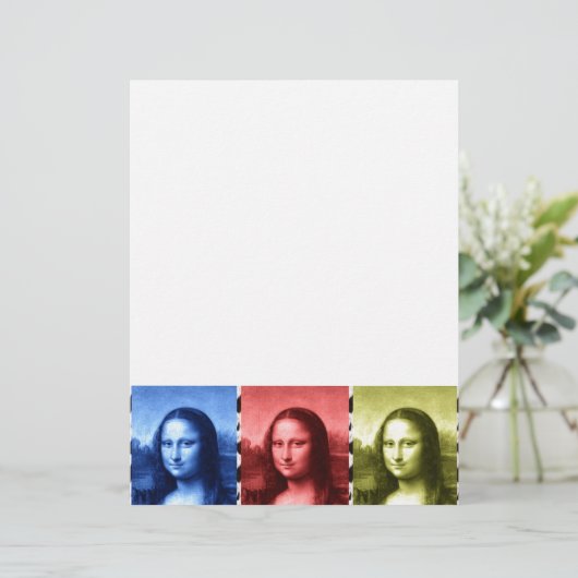 Mona Lisa Animal Print Primary Colors (Standing Front)