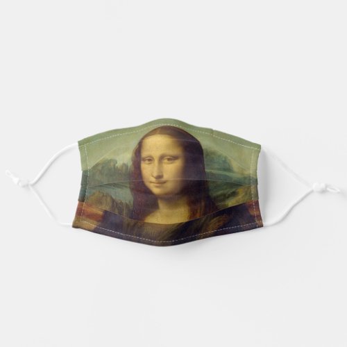 Mona Lisa Art Adult Cloth Face Mask