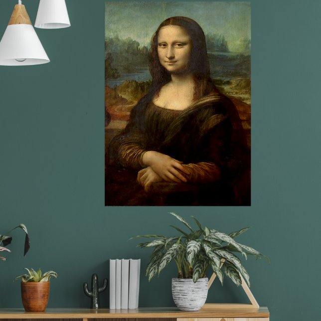 "Mona Lisa" Art Poster Print (Living Room 1)