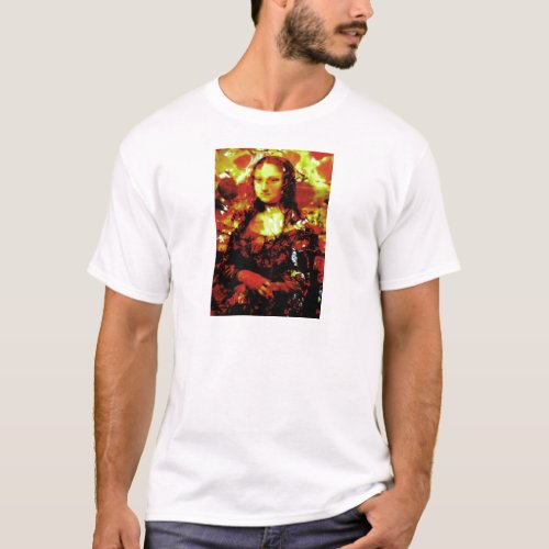 Mona Lisa Autumn T_Shirt
