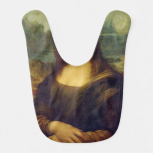 Mona Lisa Baby Bib