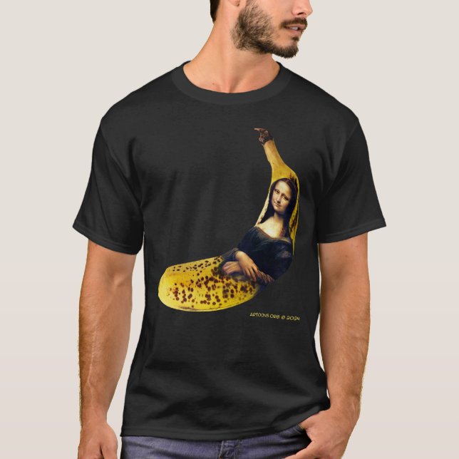 Mona Lisa Banana T-Shirt (Front)
