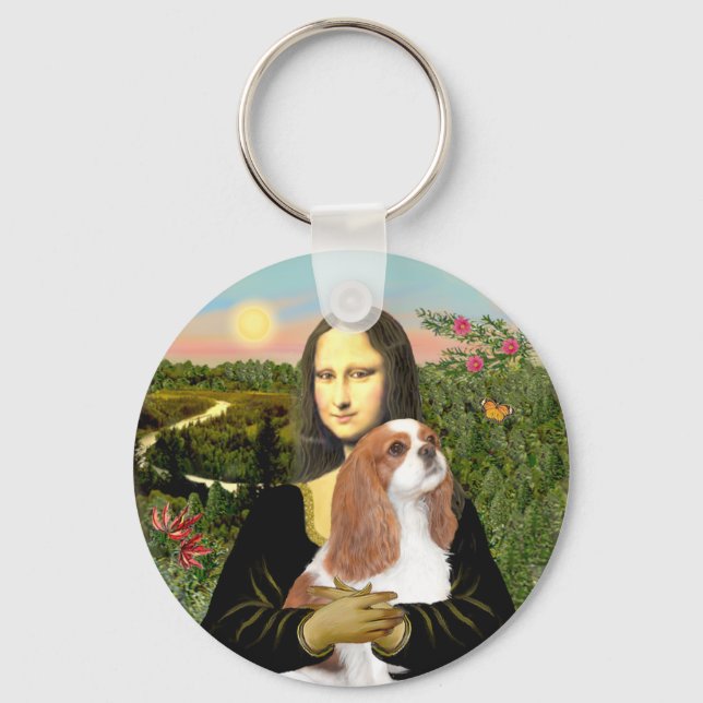 Mona Lisa - Blenheim Cavalier (F) Keychain (Front)