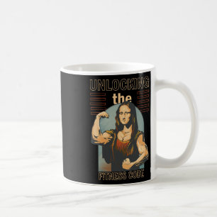 Mona Lisa Bodybuilding Muscle Gym Weightlifting Wo Coffee Mug