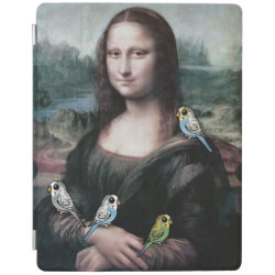 Mona Lisa & Budgies iPad 2/3/4 Cover