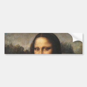 Mona Lisa Bumper Sticker