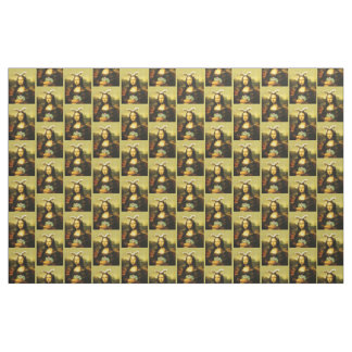 Mona Lisa Bunny Ears Easter Fabric