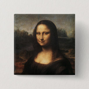 Mona Lisa Button