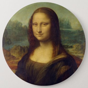 Mona Lisa Button by vintage_gift_shop at Zazzle