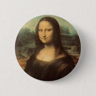Mona Lisa Button