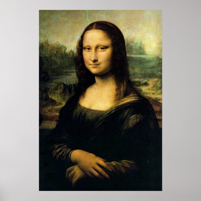 Mona Lisa by Da Vinci Poster (Front)