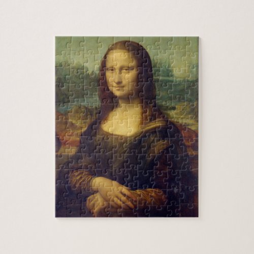 Mona Lisa by Leonardo Da Vinci Jigsaw Puzzle