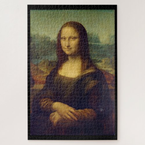 Mona Lisa by Leonardo da Vinci Jigsaw Puzzle