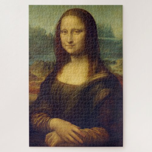 Mona Lisa by Leonardo Da Vinci  Jigsaw Puzzle