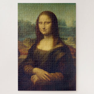 Mona Lisa By Leonardo Da Vinci Jigsaw Puzzle
