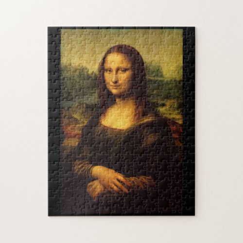 Mona Lisa by Leonardo da Vinci Jigsaw Puzzle