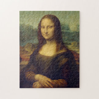 Mona Lisa By Leonardo Da Vinci Jigsaw Puzzle